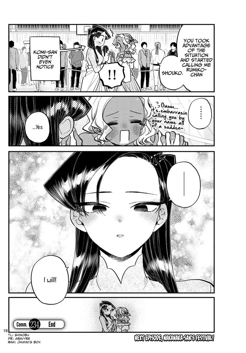 Komi-san wa Komyushou Desu Chapter 234 18